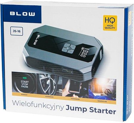 Blow Jump Starter 4W1 16000 Mah Czarny - zdjęcie 4
