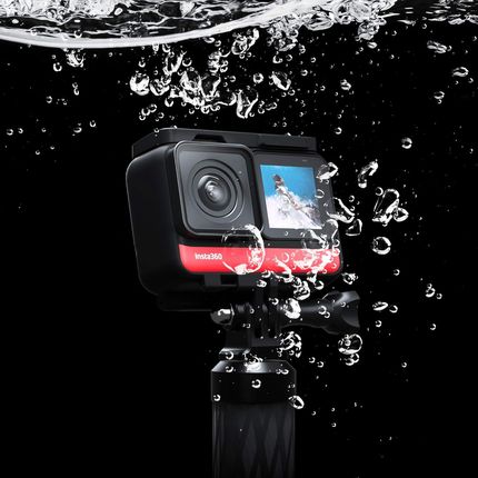 Insta360 ONE R kamera sportowa sterowanie głosem 360+4k Twin Edition nowa - zdjęcie 4