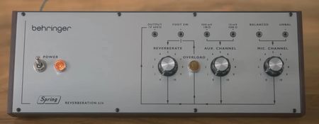 Behringer SPRING REVERBERATION 646 - Efekt typu reverb w obudowie Eurorack - zdjęcie 5