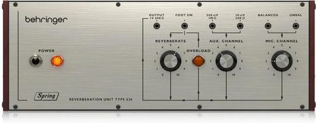 Behringer SPRING REVERBERATION 646 - Efekt typu reverb w obudowie Eurorack - zdjęcie 3