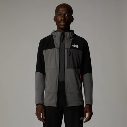 Bluza z kapturem męska The North Face STORMGAP POWERGRID szara NF0A87J7RPI - zdjęcie 2
