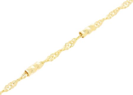 Intergold Złoty łańcuszek pełny Próby 585 50 cm (LTF074IIIB50) - zdjęcie 3