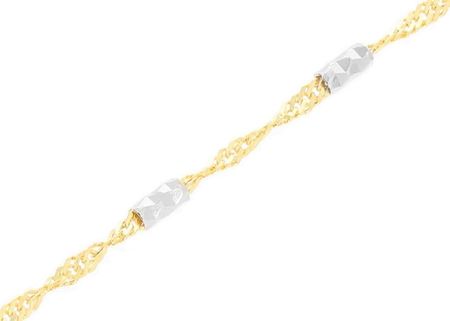 Intergold Złoty łańcuszek pełny Próby 585 50 cm (LTF076IIIB50) - zdjęcie 4