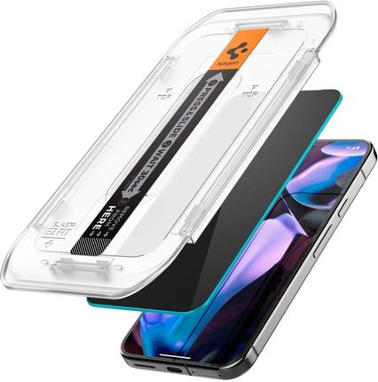 Spigen Szkło Prywatyzujące Glas Tr Ez Fit Privacy Do Google Pixel 9 Pro 2Szt - zdjęcie 6
