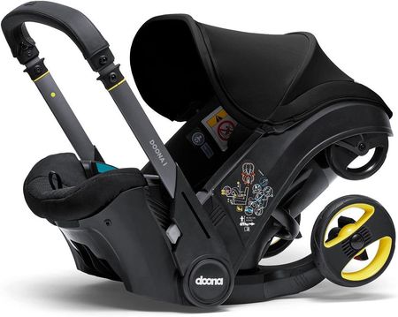 Doona - Mobilny fotelik samochodowy Doona i - Nitro Black - zdjęcie 4