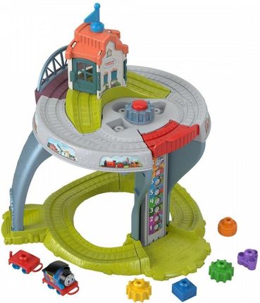 Fisher-Price Tomek I Przyjaciele My First Mój Pierwszy Kolejowy Stolik Do Zabawy HXP49 - zdjęcie 2