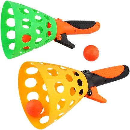GRA CATCH BALL ZŁAP PIŁKĘ ŁAPACZ WYRZUTNIA PIŁECZEK RAKIETKI - zdjęcie 4
