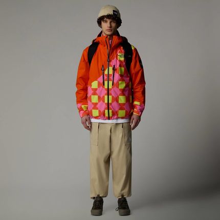 Kurtka z kapturem męska The North Face X YINKA ILORI 2L RAINSHELL pomarańczowa NF0A89U97EI - zdjęcie 2