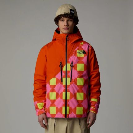 Kurtka z kapturem męska The North Face X YINKA ILORI 2L RAINSHELL pomarańczowa NF0A89U97EI - zdjęcie 2