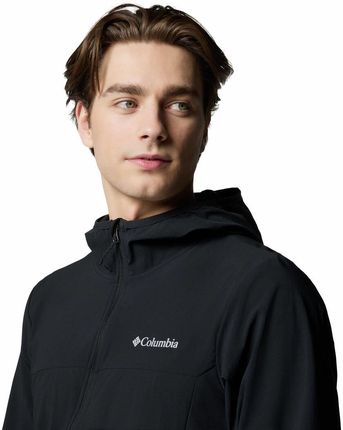 Kurtka softshellowa męska Columbia HEATHER CANYON II czarna 2117063010 - zdjęcie 2