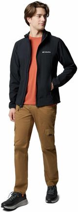 Kurtka softshellowa męska Columbia HEATHER CANYON II czarna 2117063010 - zdjęcie 3