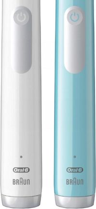 Szczoteczka elektryczna Oral-B Pro Series 1 Duo Niebieska i Biała - zdjęcie 4