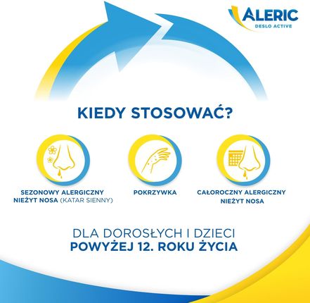 Aleric Deslo Active 5mg 30 tabl. - zdjęcie 3