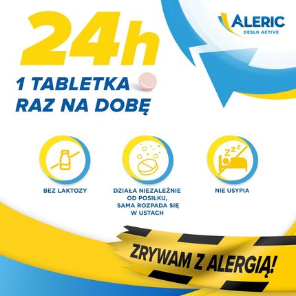 Aleric Deslo Active 5mg 30 tabl. - zdjęcie 6