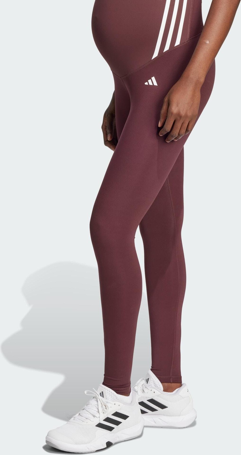 Zdjęcie Legginsy Optime Essentials Full-Length (Maternity) | -50% z kodem SPORT50 na trzeci produkt z wybranej oferty Decathlon - Piotrków Trybunalski