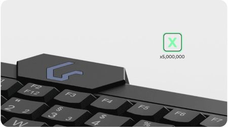 Klawiatura Keysonic KSK-3210ELU Czarny (4250078172949) - zdjęcie 2