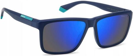 Okulary przeciwsłoneczne męskie Polaroid Pld 2164/S FLL585X Lustrzanki - zdjęcie 4