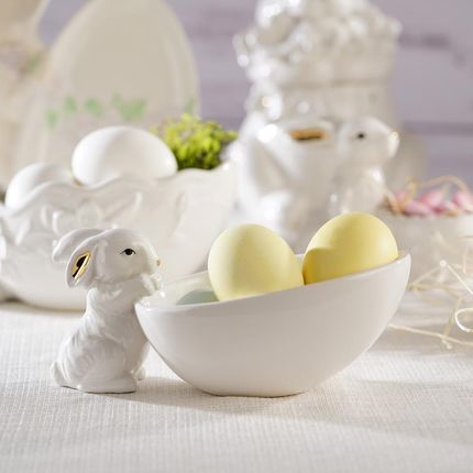 Villa Italia Zajączek Wielkanocny Z Miseczką 18cm Bunny - zdjęcie 2