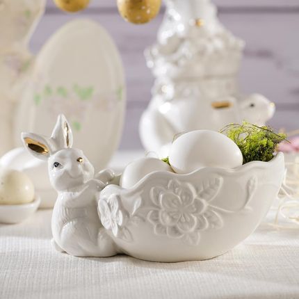 Villa Italia Zajączek Wielkanocny Z Miseczką 22cm Bunny - zdjęcie 5