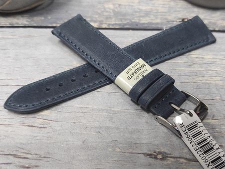 Morellato Skórzany pasek do zegarka 16 mm A01X6022E23064CR16 niebieski - zdjęcie 2
