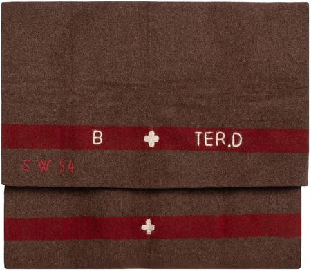 Mil-Tec Koc Swiss Wool Blanket - Brown - zdjęcie 2