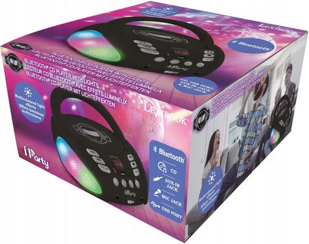 Radioodtwarzacz Lexibook czarny RCD109BK - zdjęcie 2