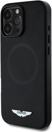 Aston Martin Etui Hc Fw Logo Do Iphone 16 Pro Magsafe Czarny - zdjęcie 2