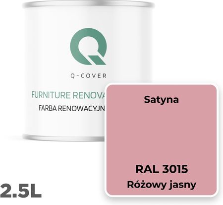 Farba Do Mebli Kuchennych Różowy Jasny Ral 3015 Satyna 2.5L - zdjęcie 2