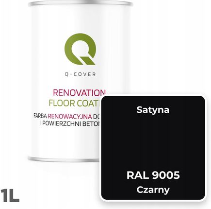 Farba Do Renowacji Posadzek Czarny Ral 9005 Satyna 1L - zdjęcie 5