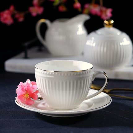 Villa Italia Filiżanka Do Kawy Herbaty 180ml Porcelanowa Eunice (SL026) - zdjęcie 5