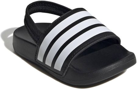 Klapki dziecięce adidas ADILETTE ESTRAP I czarne JR5323 - zdjęcie 4