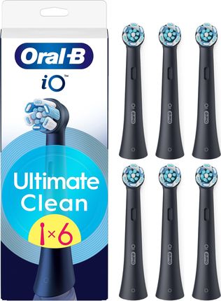 Oral-B Końcówki iO Ultimate Clean Black 6szt.
