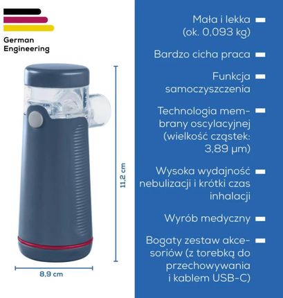 Beurer Ih 49 Przenośny Inhalator Z Akumulatorem - zdjęcie 6