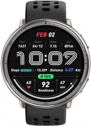 Amazfit Active 2 Czarny - zdjęcie 4