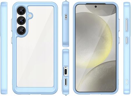 Hurtel Etui Silikonowe Outer Space Case Z Żelową Ramką Do Samsung Galaxy S25 Nie - zdjęcie 2