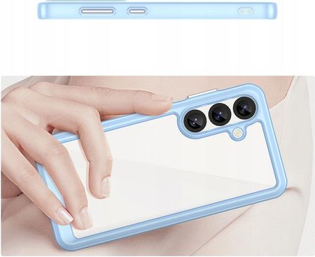 Hurtel Etui Silikonowe Outer Space Case Z Żelową Ramką Do Samsung Galaxy S25 Nie - zdjęcie 4