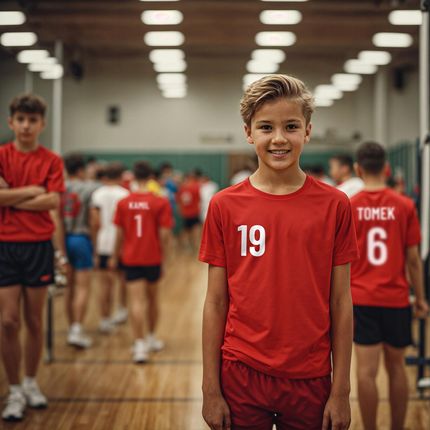 Strój na WF, Strój na trening, Strój piłkarski, WŁASNY NADRUK - zdjęcie 5