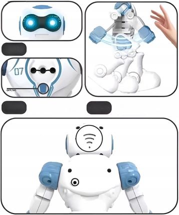 Bounn Inteligentny Interaktywny Robot Zdalnie Sterowany Na Pilota Gestami 3L + - zdjęcie 4