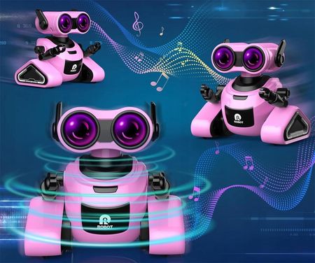 Bounn Robot R/C Interaktywny Na Pilota Oświetlenie Led Muzyka Sterowany Gestami - zdjęcie 6