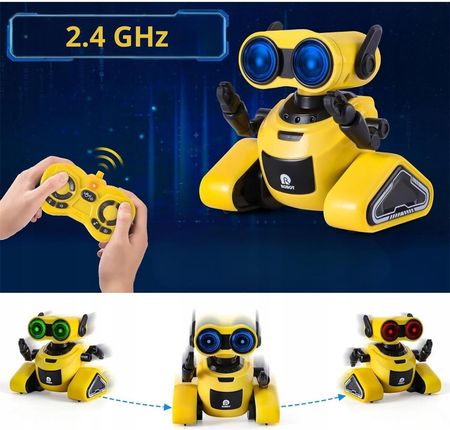 Bounn Interaktywny Robot R/C Na Pilota Oświetlenie Led Muzyka Sterowany Gestami - zdjęcie 6
