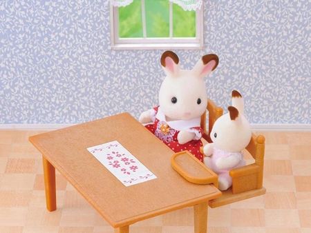Sylvanian Families Families. Zestaw Do Jadalni Stół I Krzesła - zdjęcie 2