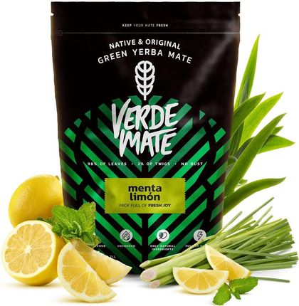 Verde Mate Green Menta Limon 0,4kg - zdjęcie 5