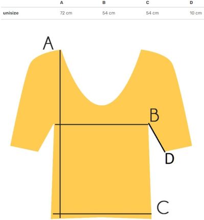 Długa bluzka koszulka t-shirt z dekoltem w serek i rękawem 1/2 MIRABEL - zdjęcie 2