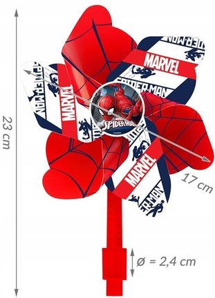 Seven Ochraniacze Kask Koszyk Rękawiczki Dzwonek Wiatraczek Spiderman 4x - zdjęcie 5
