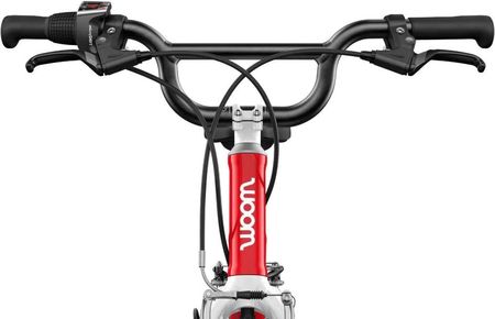 Woom Rower Dziecięcy 4 Go Czerwony 20 Calowy Z Przerzutkami - zdjęcie 5