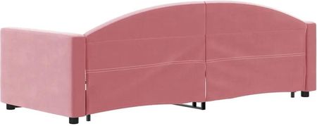 Zakito Europe Sofa Łóżko Dzienne 2 W 1 Różowa 222X90X75Cm (ZE3197297) - zdjęcie 2