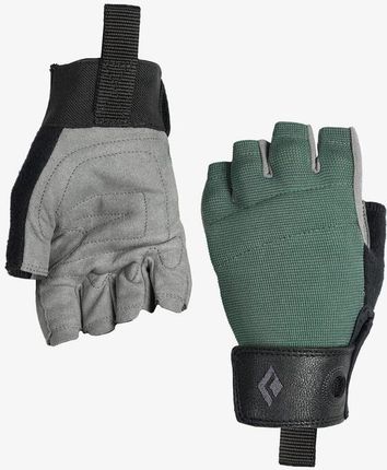 Black Diamond Rękawiczki Damskie Crag Half-Finger Gloves-Zielony - zdjęcie 2