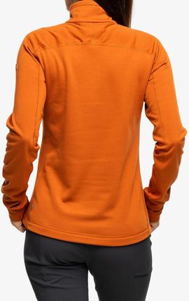 Fjallraven Bluza Polarowa Damska Abisko Lite Fleece Half Zip Pomarańczowe - zdjęcie 2