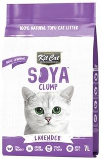 Kit Cat 100% Naturalny Żwirek Sojowy Dla Kota Lawendowy Zbrylający 7L - zdjęcie 2