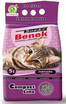 Super Benek Compact Zapachowy Lawenda Ciemny Fiolet 10L - zdjęcie 2